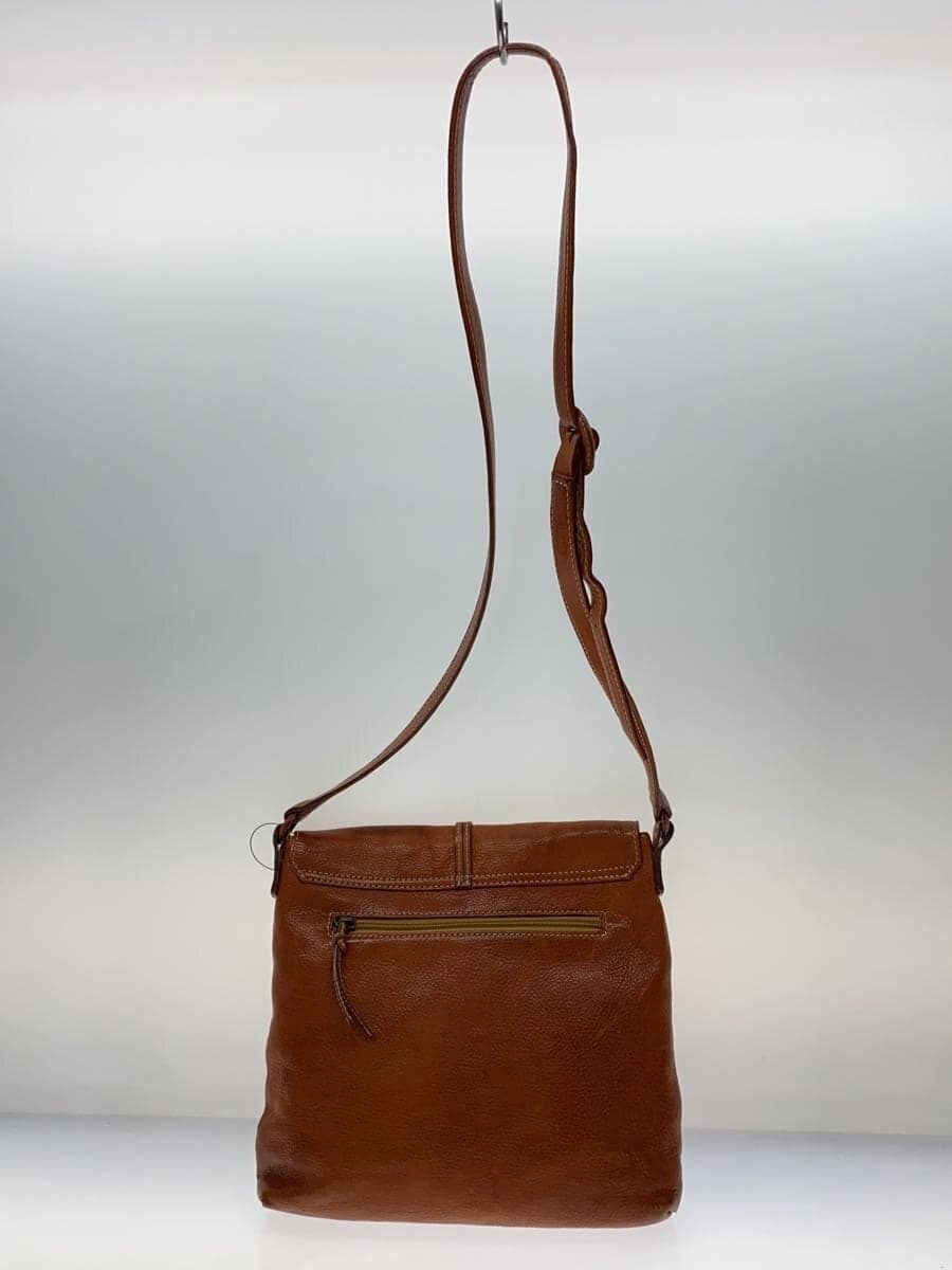 DAKOTA Shoulder Bag Leather BRW Plain 3
