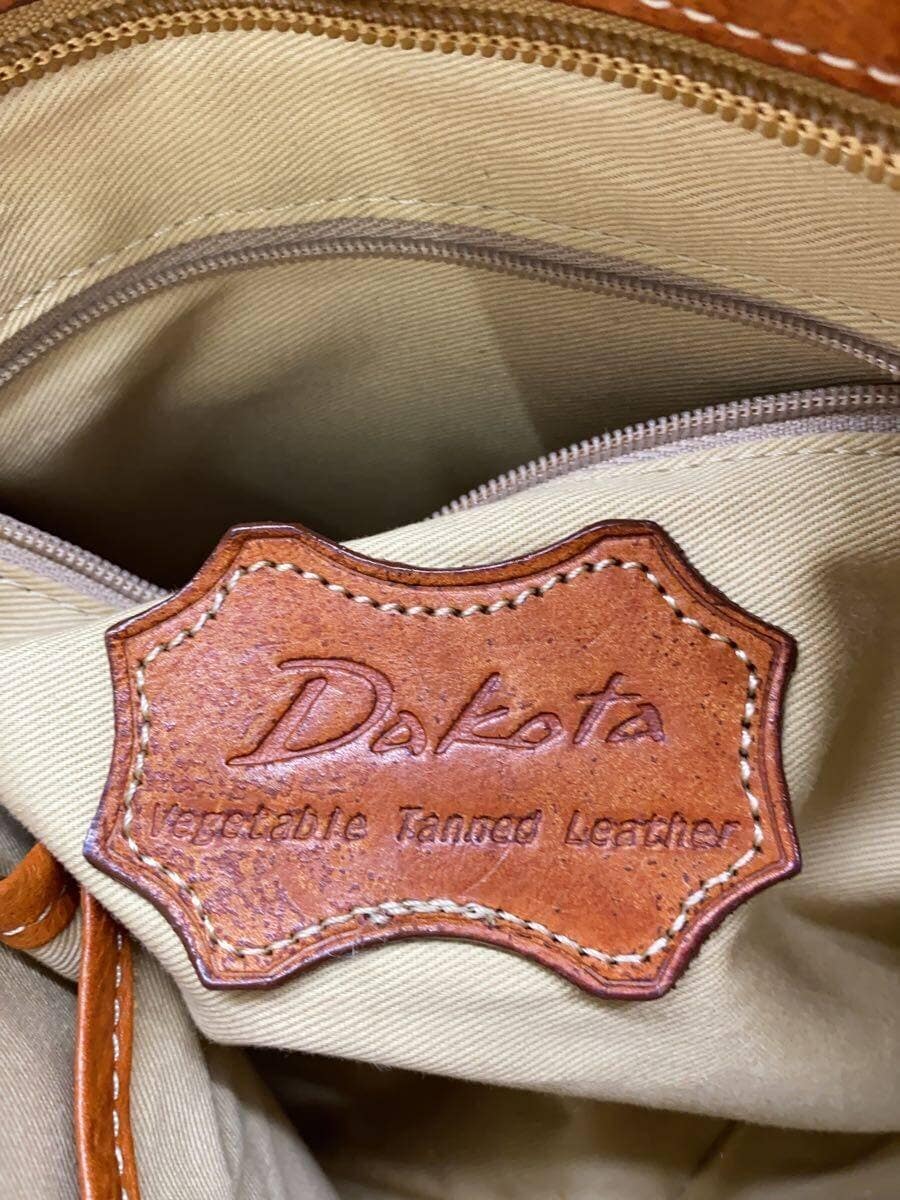 DAKOTA Shoulder Bag Leather BRW Plain 5