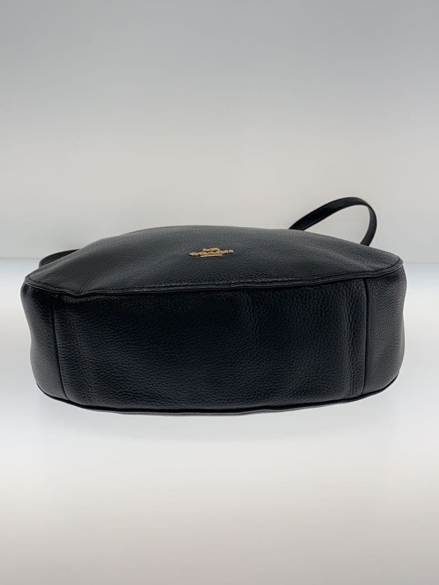 COACH2-Way Shoulder Bag Leather BLK F31399 4