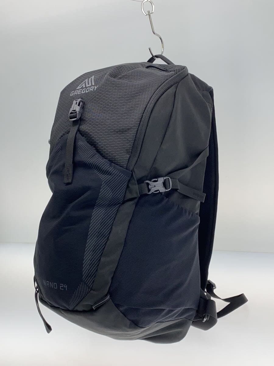 GREGORYNANO24 Backpack Nylon BLK Solid NANO24 2