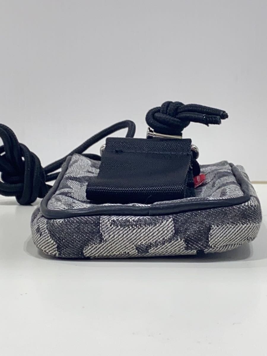 Supreme22SS Fat Tip Jacquard Denim Neck pouc Shoulder Bag Denim GRY All Over 4