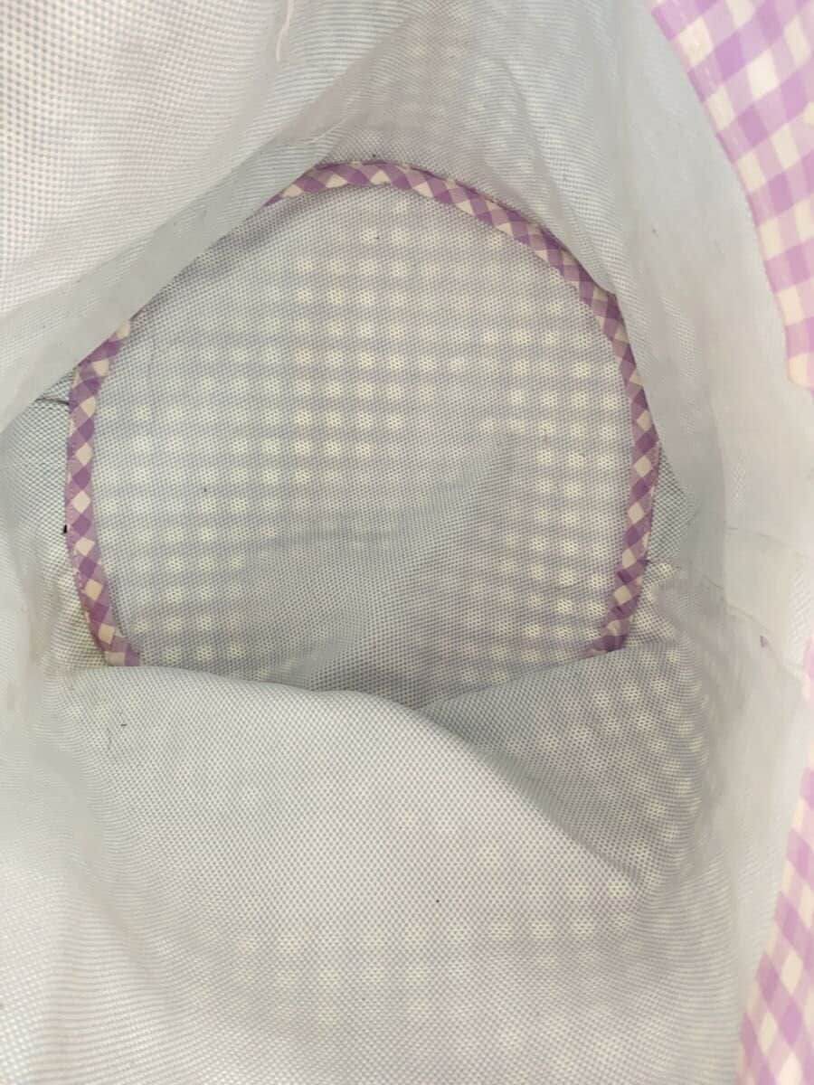 LUDLOW tote bag -- PUP gingham check 6