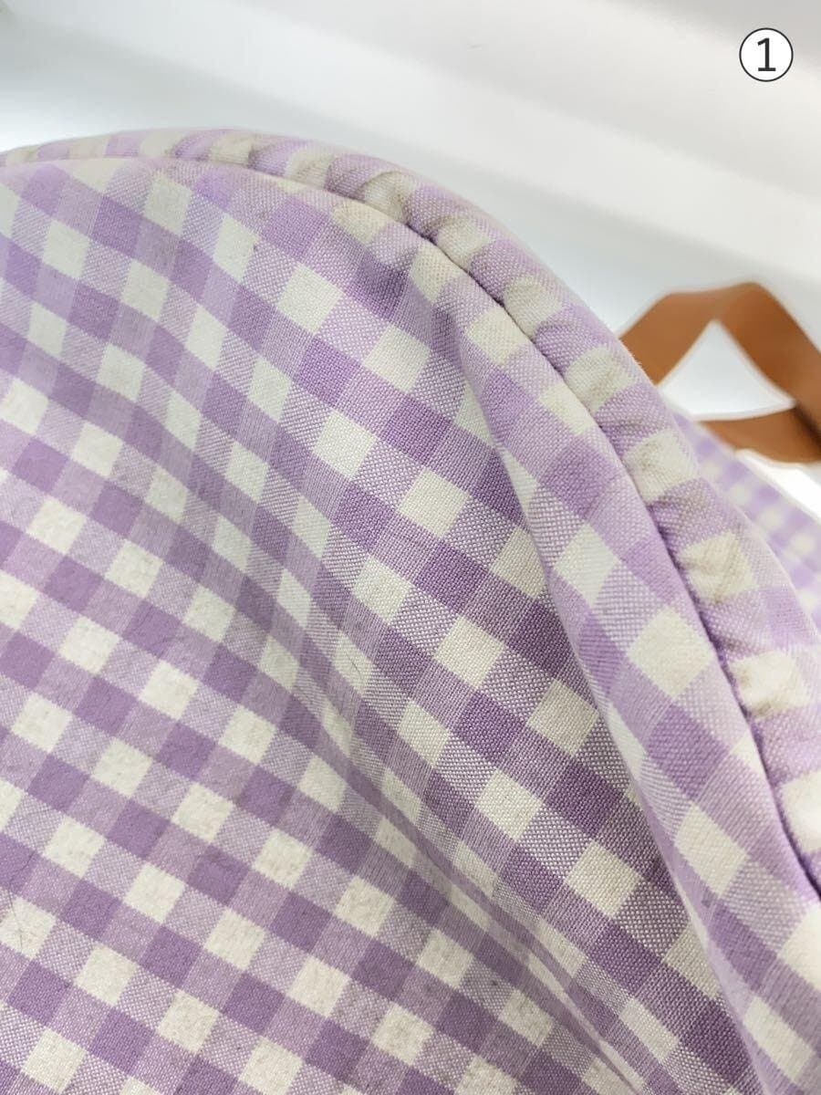 LUDLOW tote bag -- PUP gingham check 7