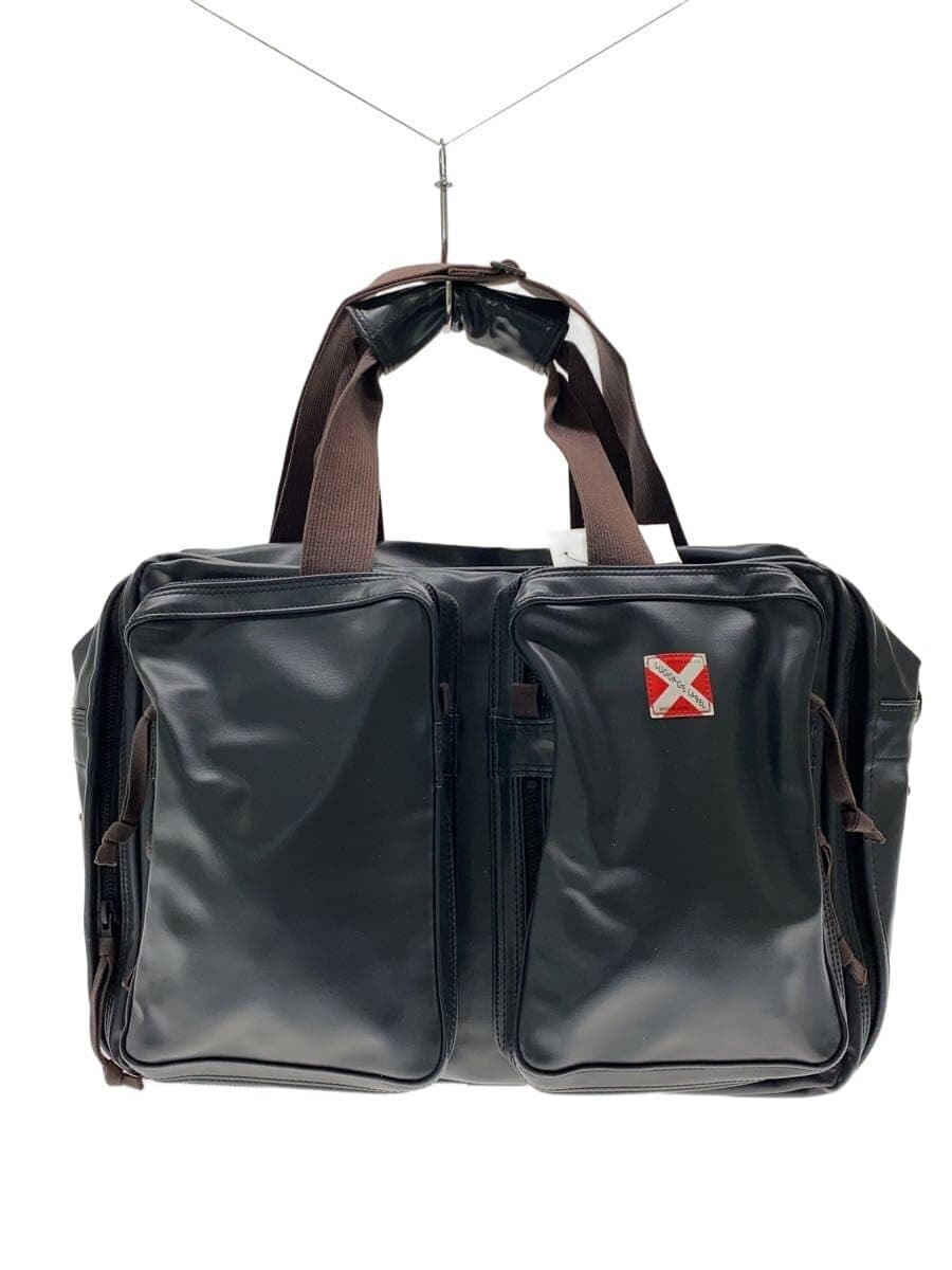 LUGGAGE LABELLINER 2WAY Overnighter Shoulder Bag PVC GRY