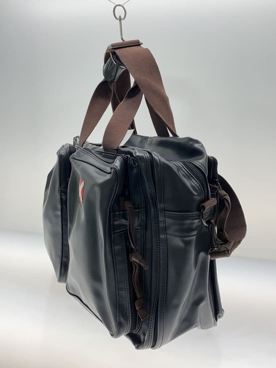 LUGGAGE LABELLINER 2WAY Overnighter Shoulder Bag PVC GRY 2