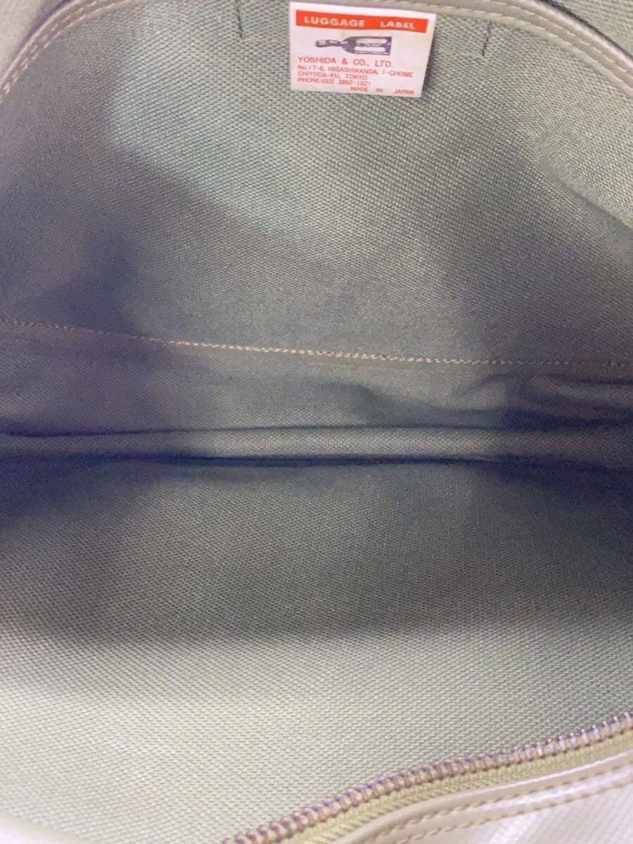 LUGGAGE LABELLINER Shoulder Bag PVC KHAKI 6