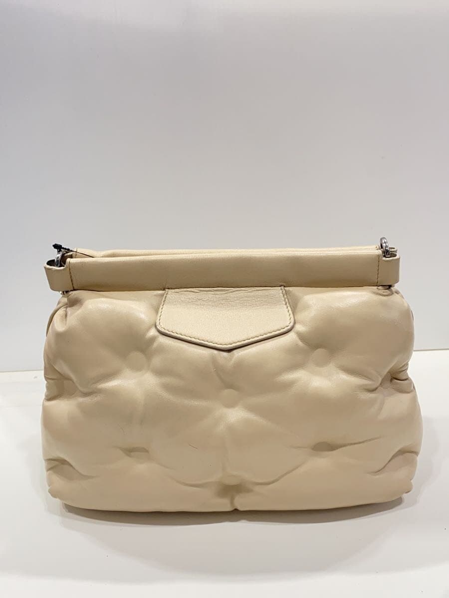 Maison Margiela Shoulder Bag Leather BEG Solid SB1WG0028 3