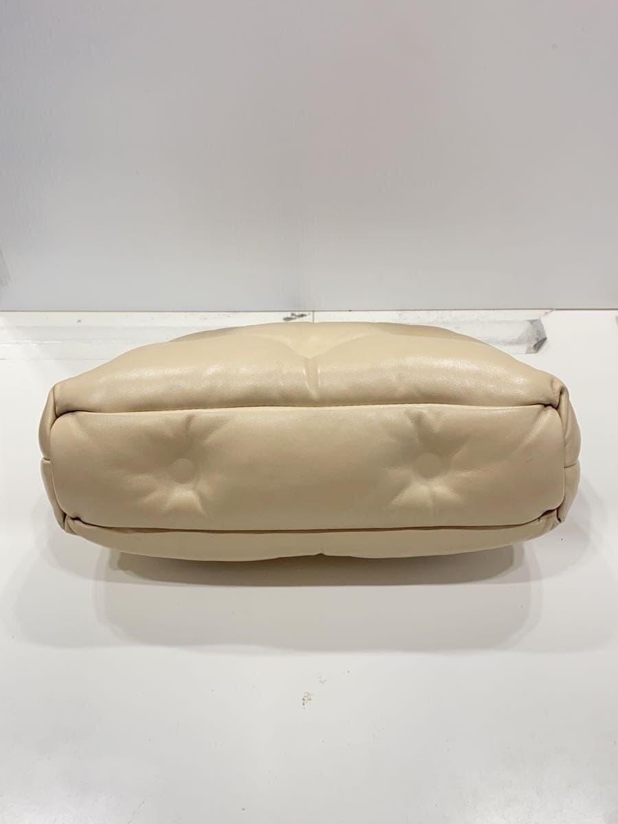 Maison Margiela Shoulder Bag Leather BEG Solid SB1WG0028 4