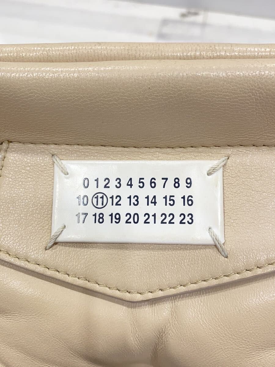 Maison Margiela Shoulder Bag Leather BEG Solid SB1WG0028 5