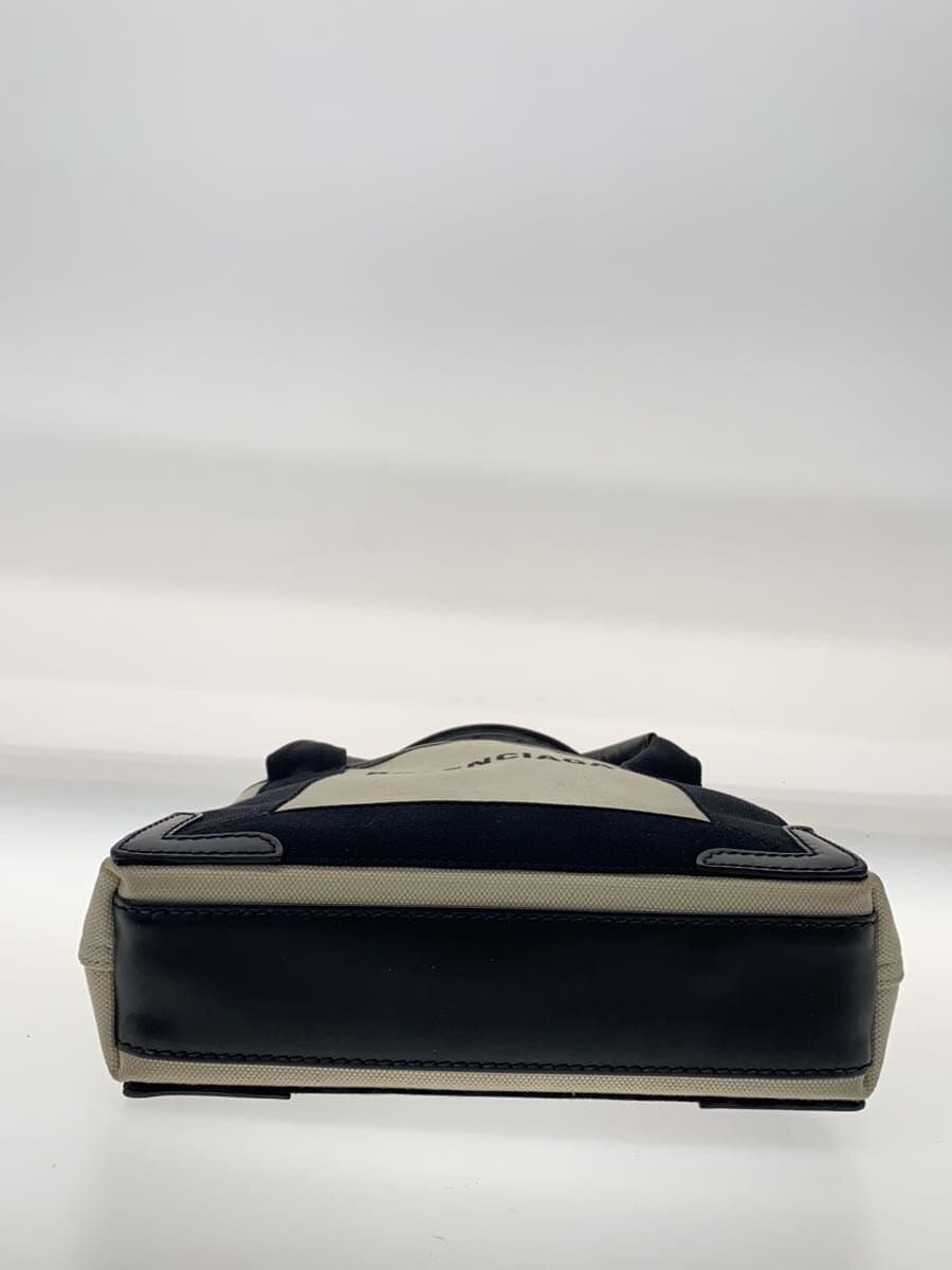 BALENCIAGA Tote Bag Canvas WHT Plain 390346.1081.U.528147 4