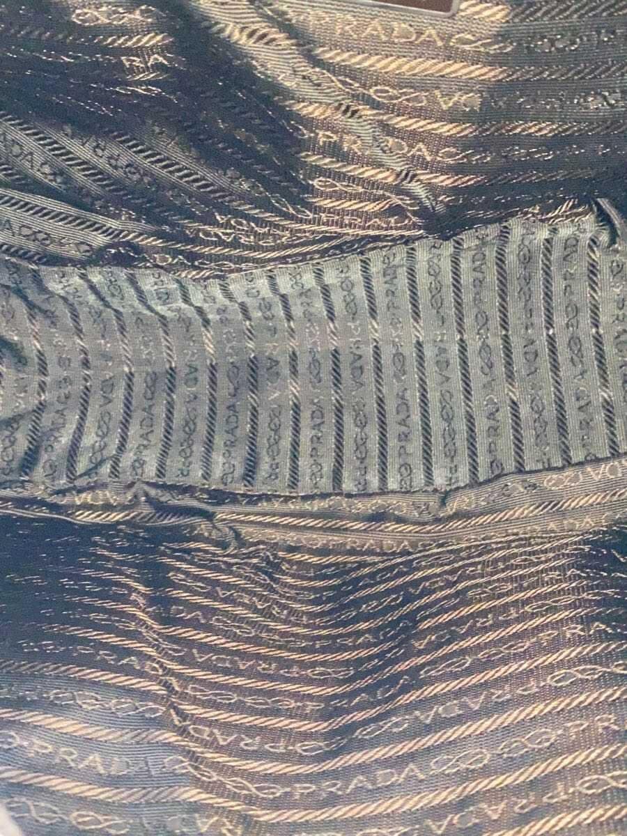 PRADA shoulder bag nylon KHK 6