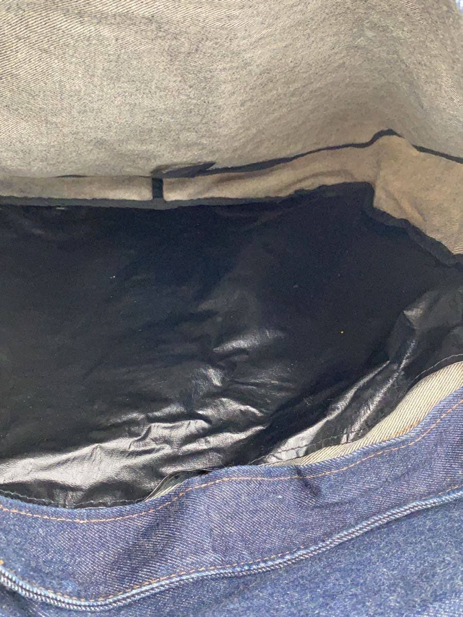 EVISU shoulder bag denim IDG one pocket seagull 6