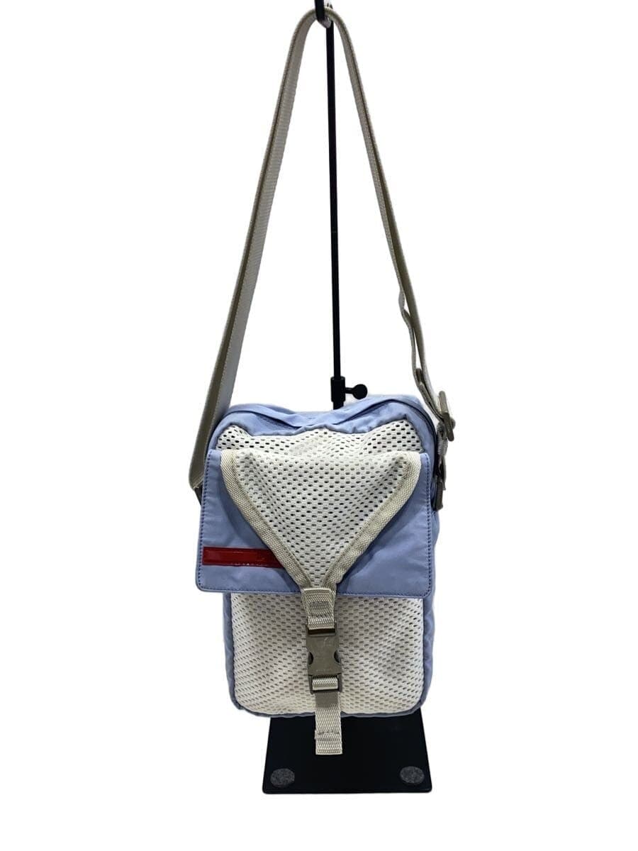 PRADA PRADA Sports Shoulder Bag Nylon BLU