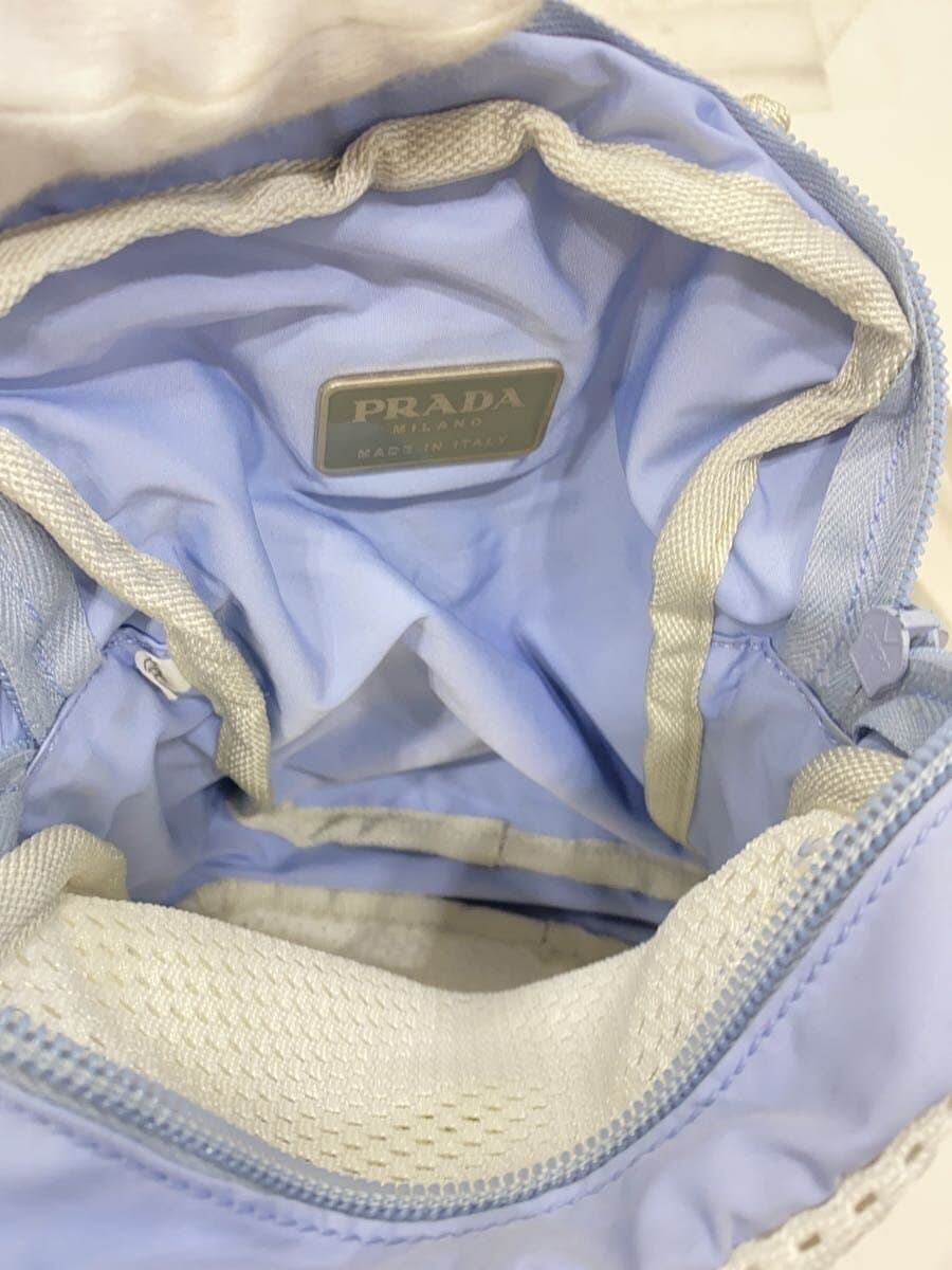 PRADA PRADA Sports Shoulder Bag Nylon BLU 6