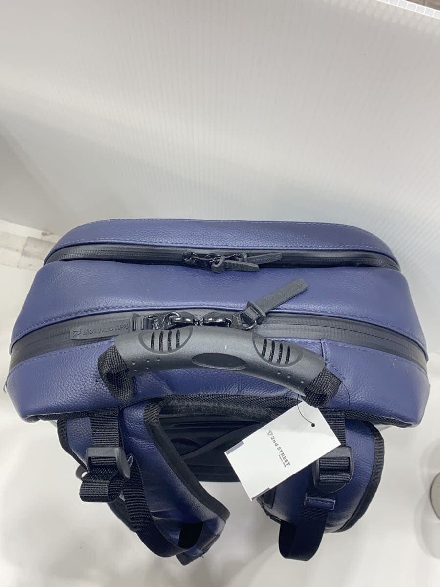 BROSKI AND SUPPLY Backpack Cowhide NVY Plain BBOM-982 4