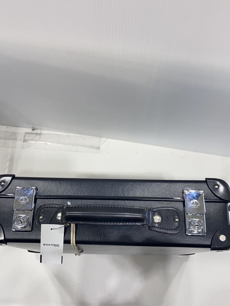 GLOBE TROTTER Attache Case Leather BLK Solid 4