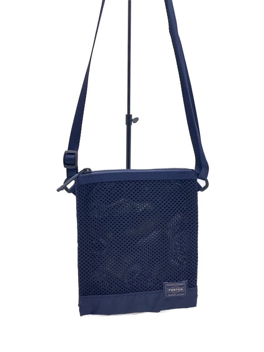 PORTER Clean Sacoche Shoulder Bag -- NVY Plain 875-19105