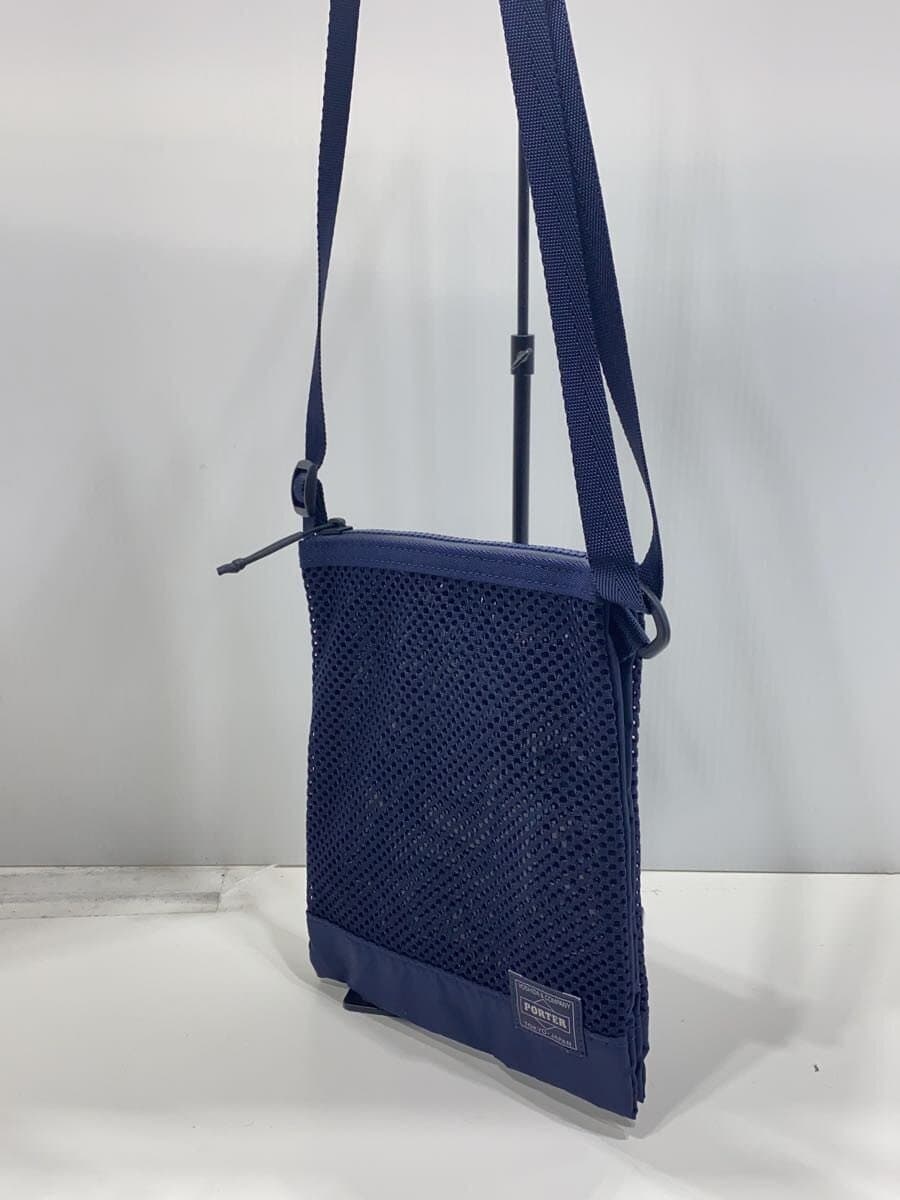 PORTER Clean Sacoche Shoulder Bag -- NVY Plain 875-19105 2
