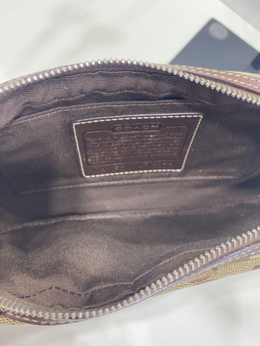 COACH Signature Mini Shoulder Bag Shoulder Bag -- BRW All-over Pattern 6