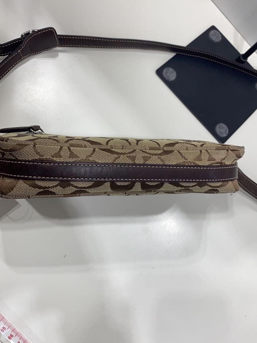 COACH Signature Mini Shoulder Bag Shoulder Bag -- BRW All-over Pattern 8