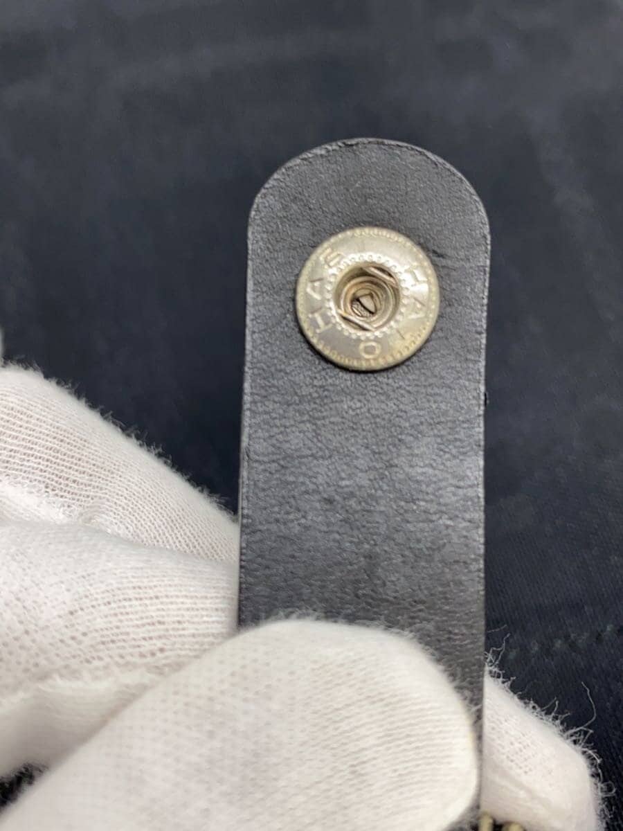 Vivienne Westwood MAN Shoulder Bag Nylon BLK Check Leather Contrast 6