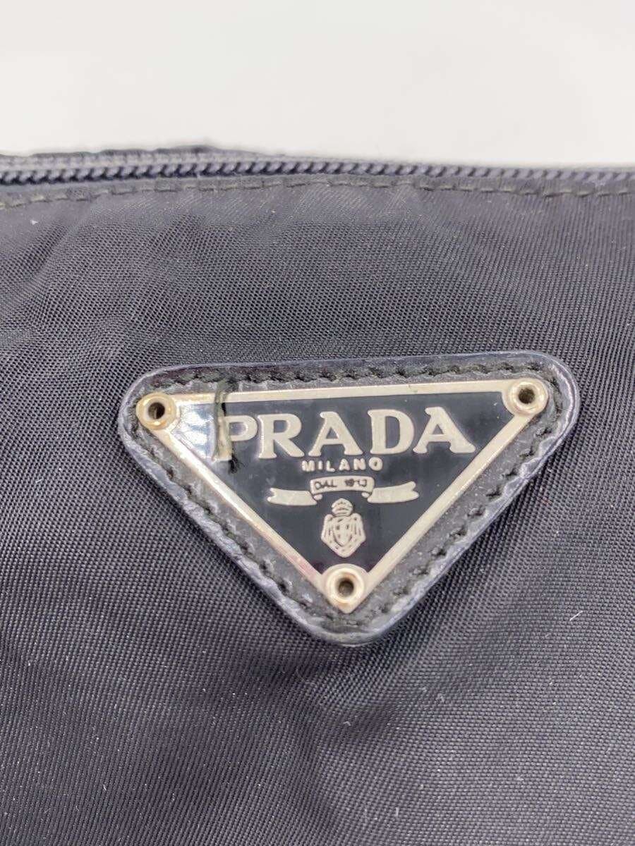 PRADA Pouch Nylon BLK 5