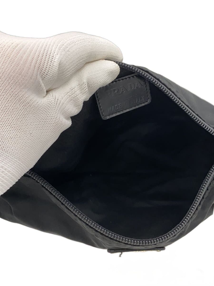 PRADA Pouch Nylon BLK 6