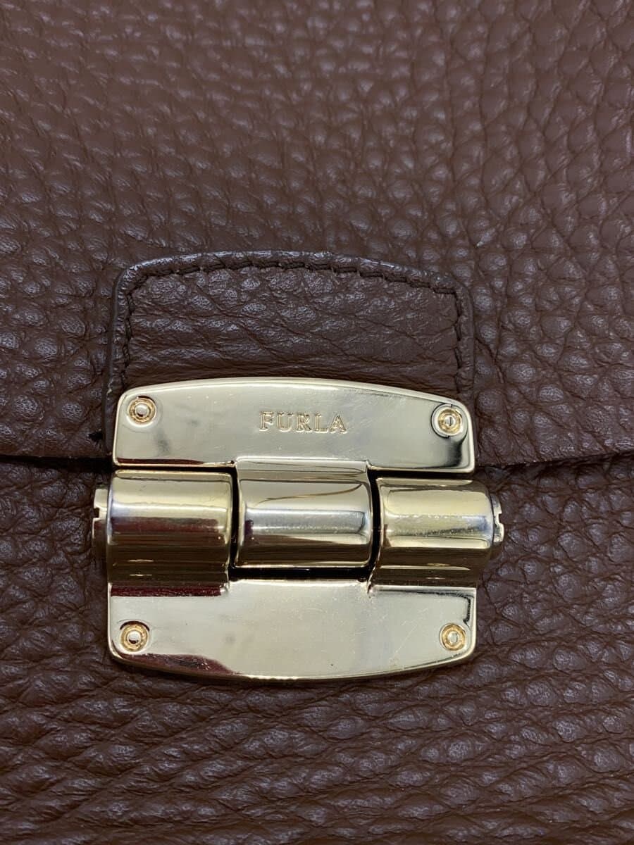 FURLA Shoulder Bag Leather BRW 7