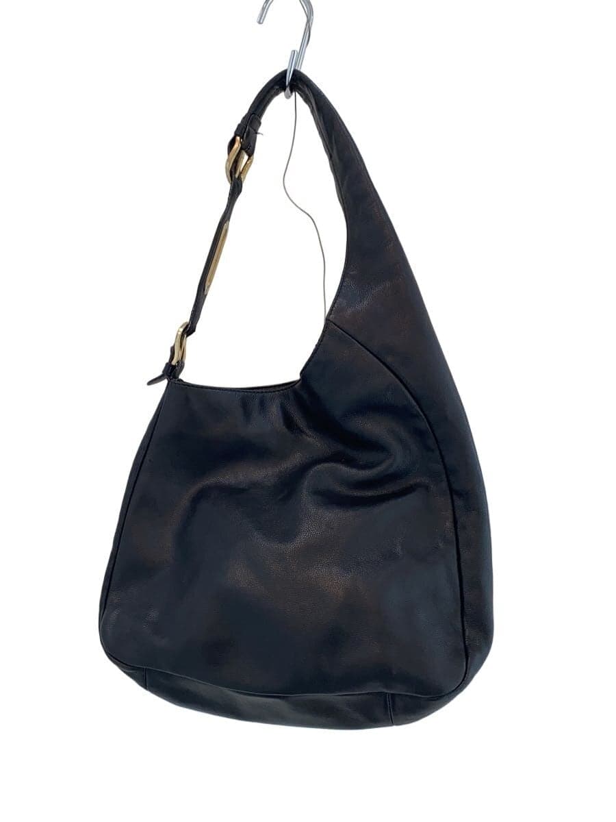 JIMMY CHOO Shoulder Bag Faux Leather BLK