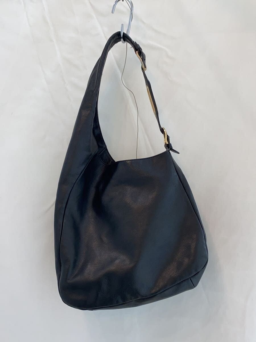 JIMMY CHOO Shoulder Bag Faux Leather BLK 2