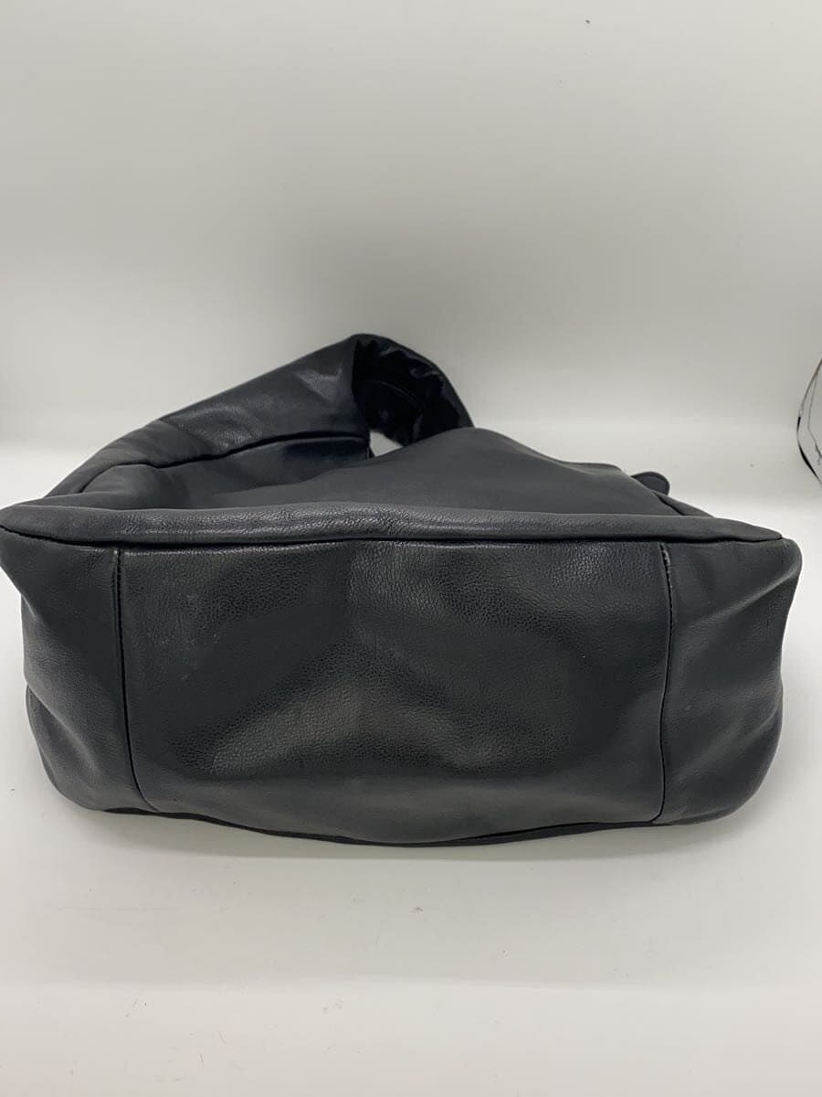 JIMMY CHOO Shoulder Bag Faux Leather BLK 3