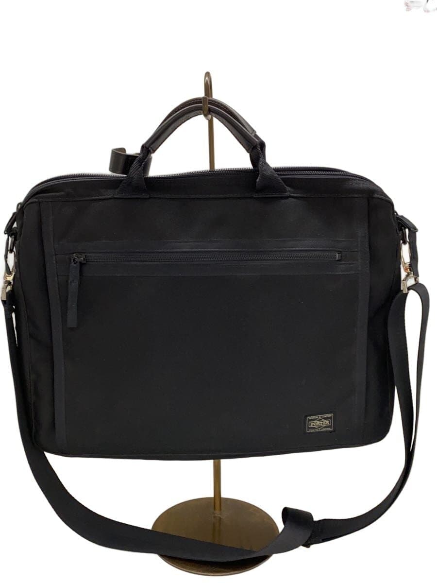 PORTER2-Way Briefcase Nylon BLK Solid