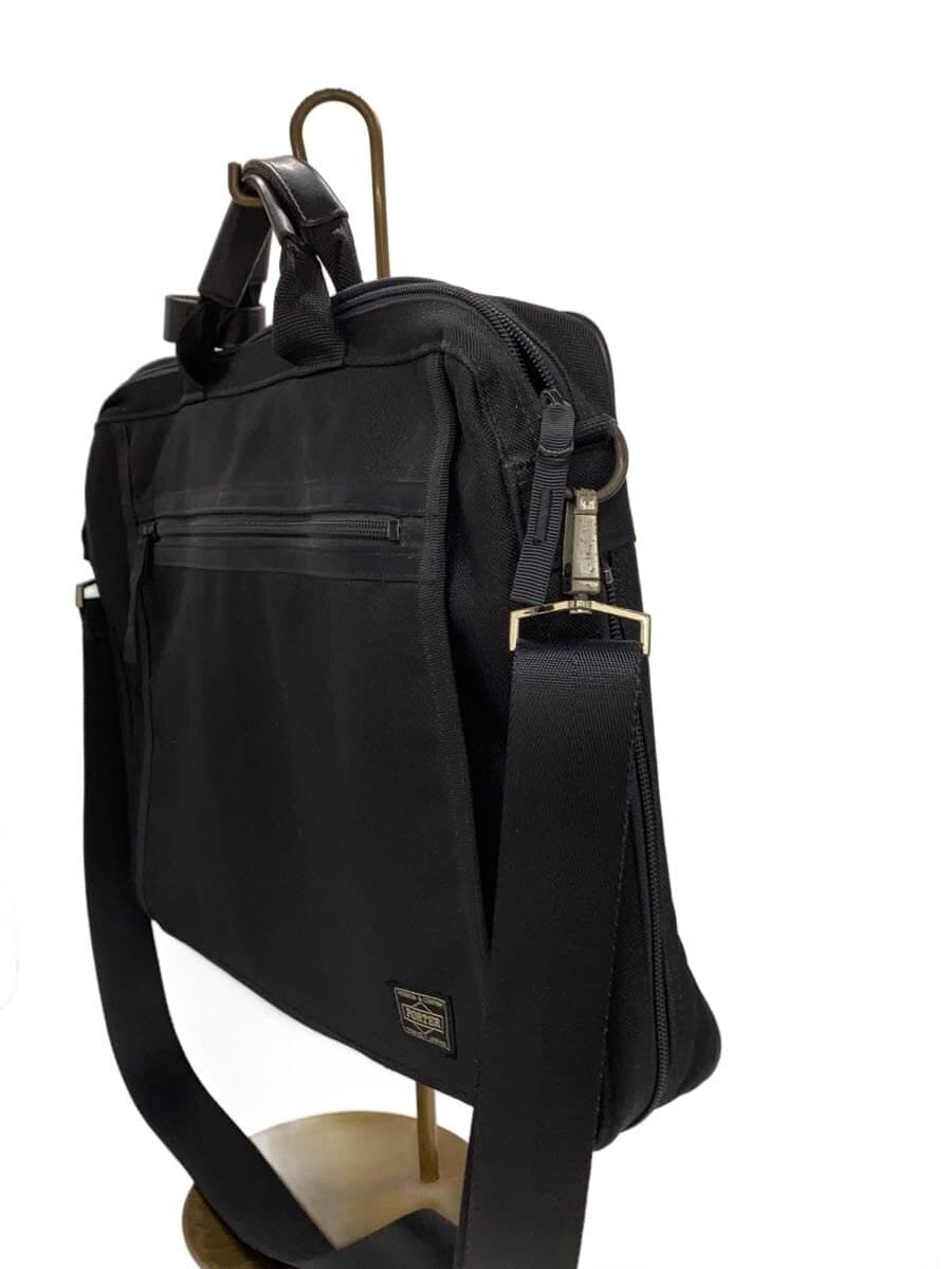 PORTER2-Way Briefcase Nylon BLK Solid 2