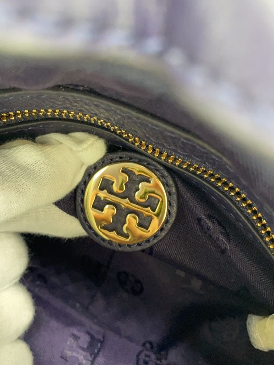 TORY BURCH Shoulder Bag Leather NVY 4