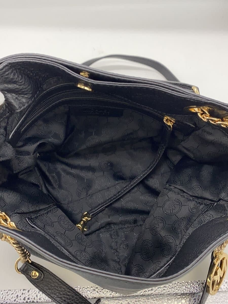 MICHAEL MICHAEL KORS2-Way Shoulder Bag Leather BLK 5