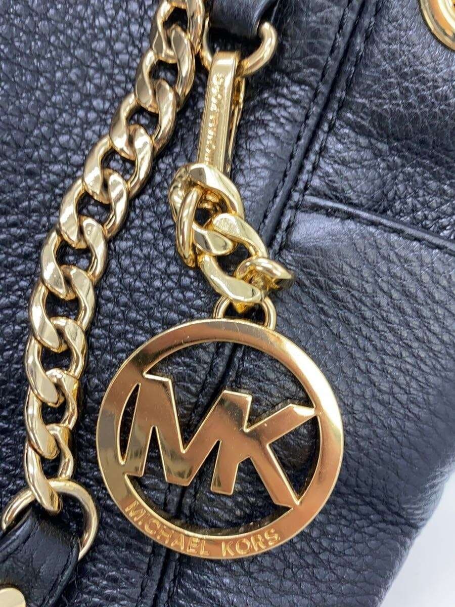 MICHAEL MICHAEL KORS2-Way Shoulder Bag Leather BLK 6