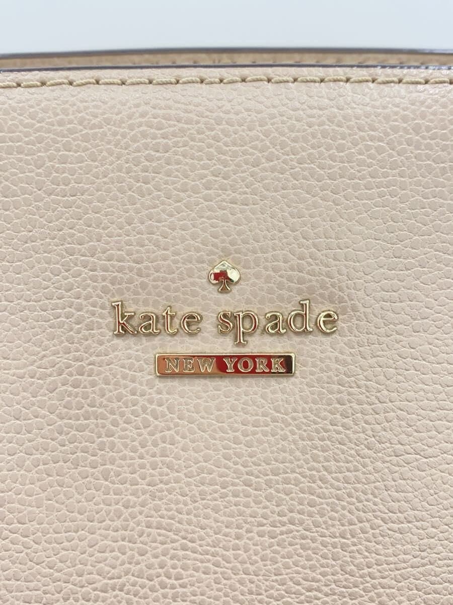 kate spade new york Shoulder Bag Leather BEG 5
