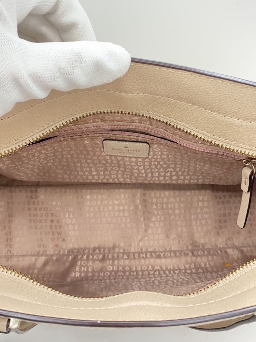 kate spade new york Shoulder Bag Leather BEG 6