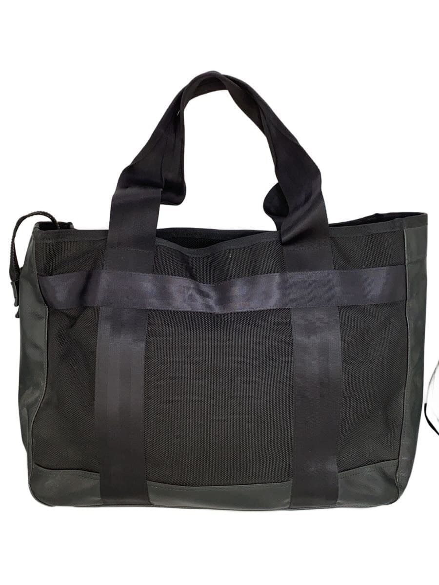 PORTERheat with Maglite tote bag polyester BLK corner wear hardware rust present 3