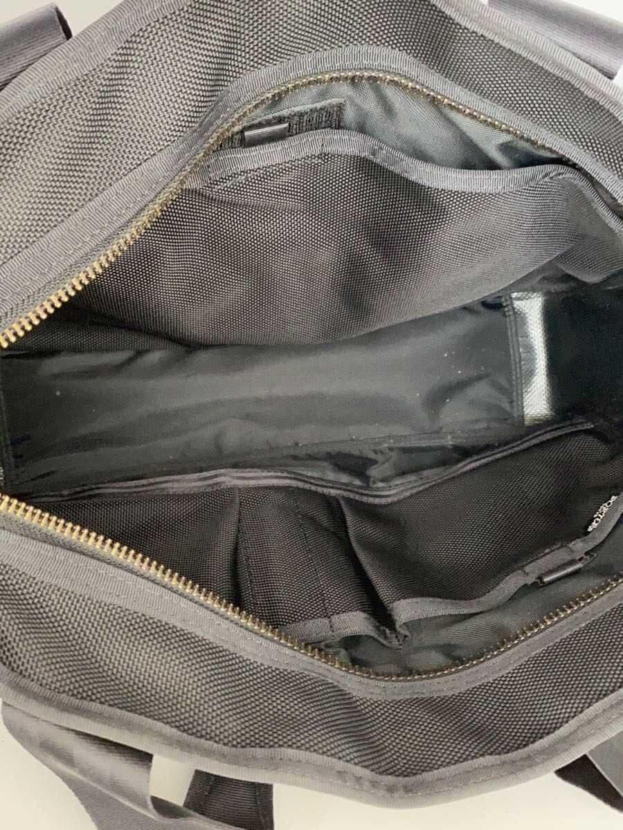 PORTERheat with Maglite tote bag polyester BLK corner wear hardware rust present 6