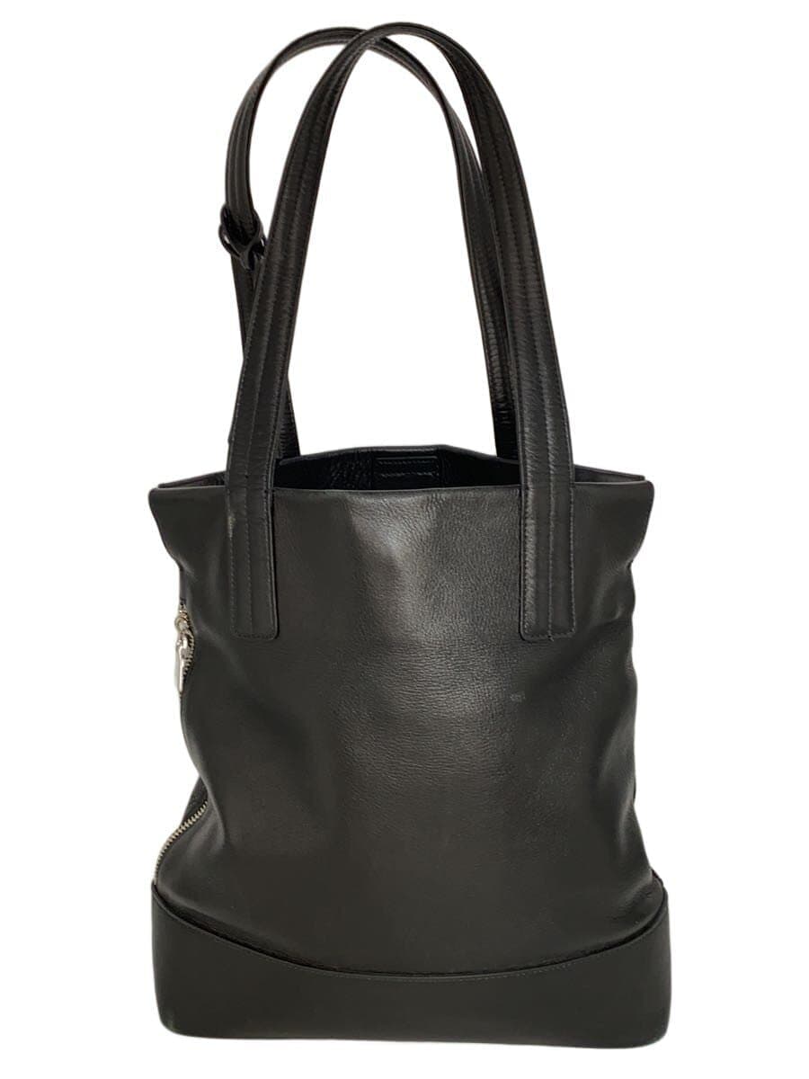 aniary handbag leather black with side zipper