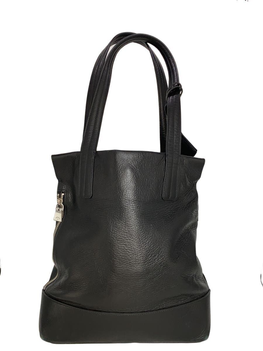 aniary handbag leather black with side zipper 3