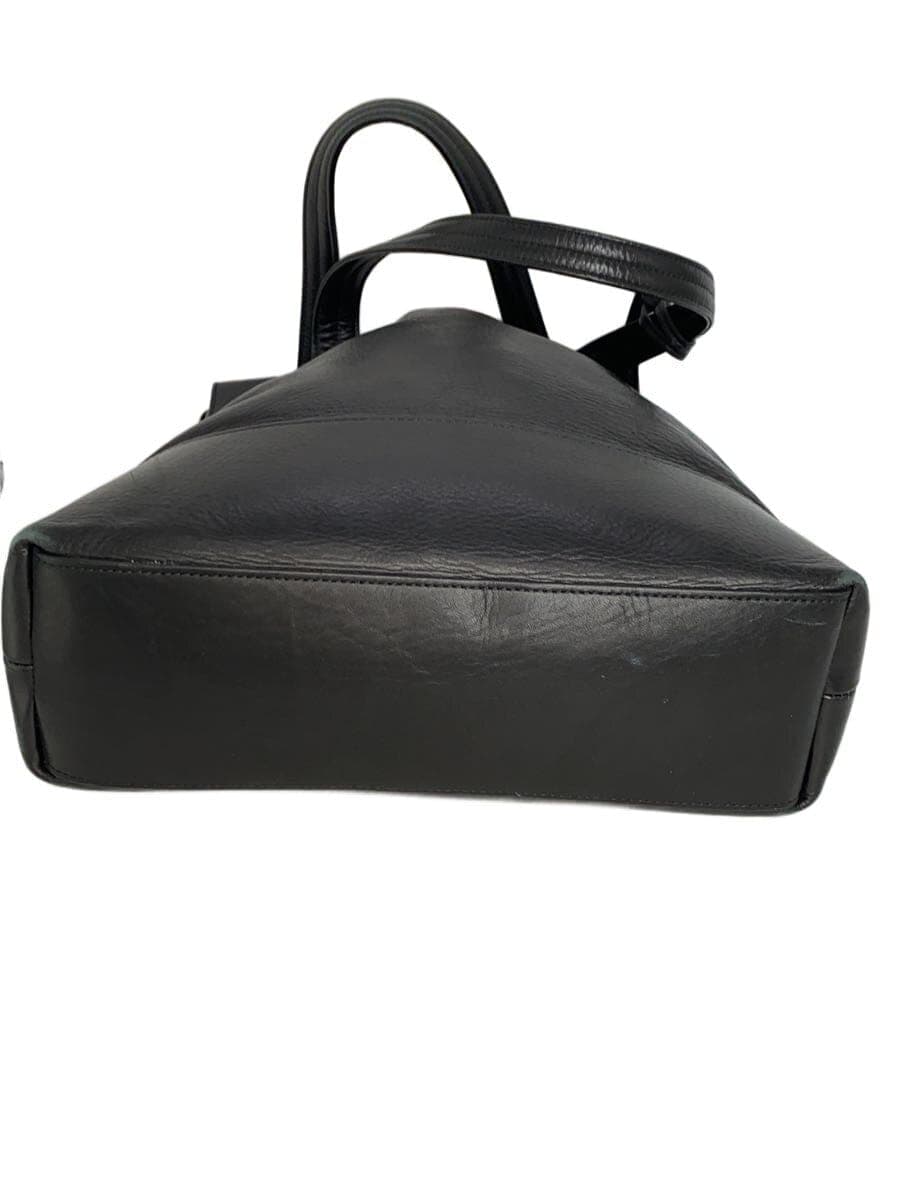 aniary handbag leather black with side zipper 4