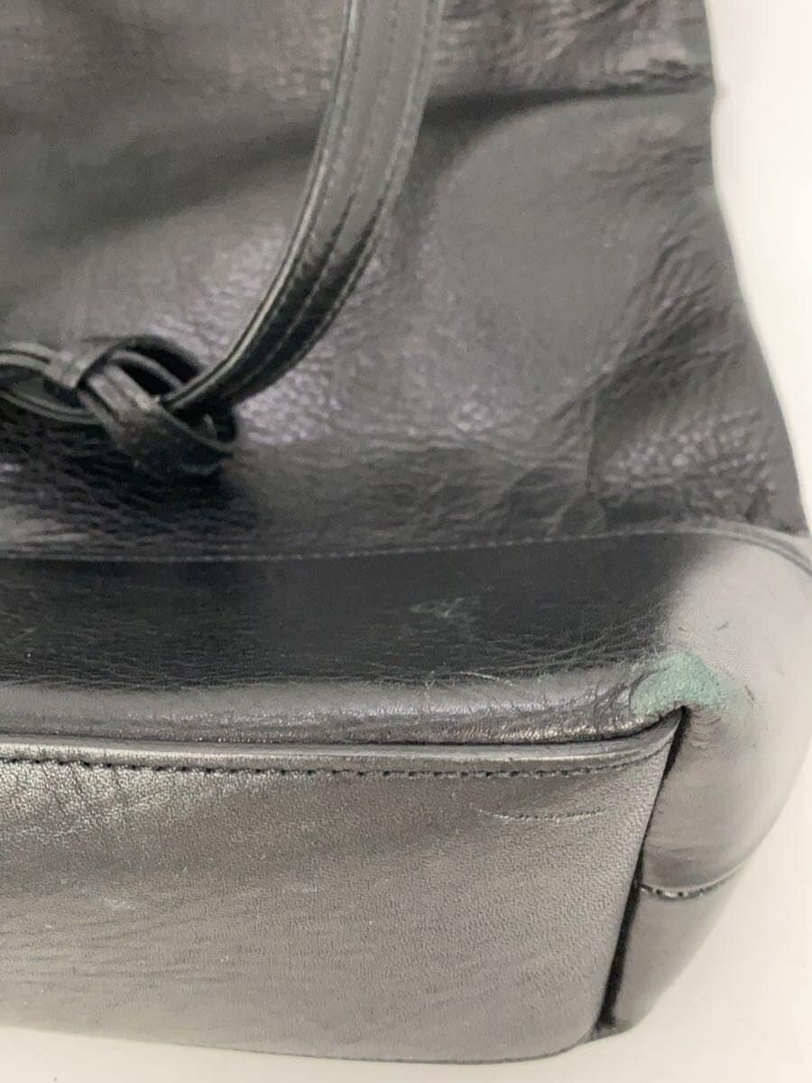 aniary handbag leather black with side zipper 8