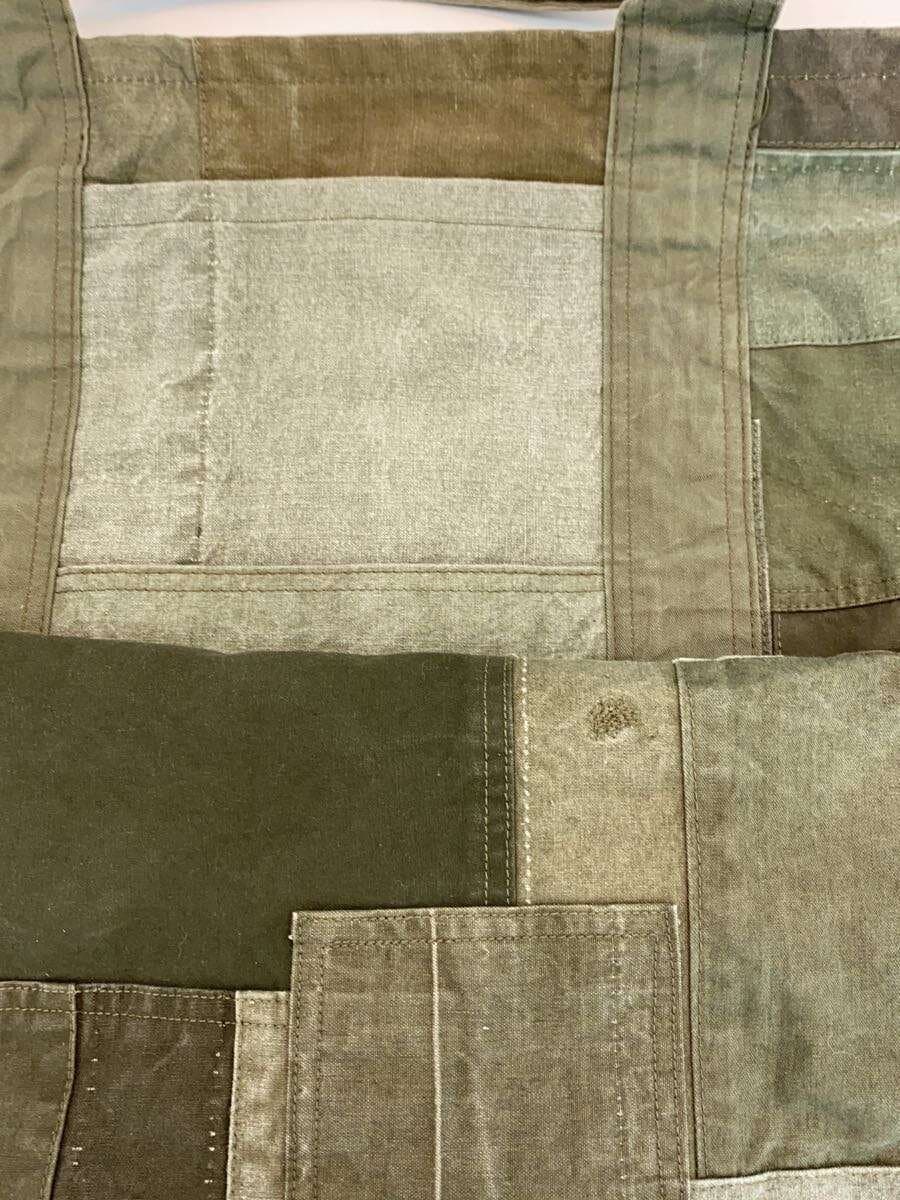 Hobo patchwork tote bag -- KHK 7