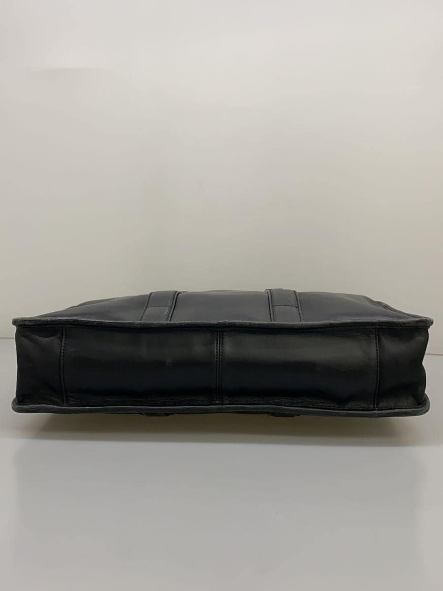 COACH Briefcase Leather BLK F70662 4