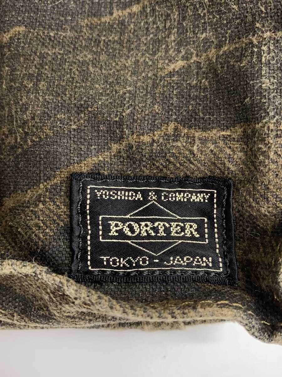 PORTER70th anniversary Shoulder Bag KHK Camouflage 5