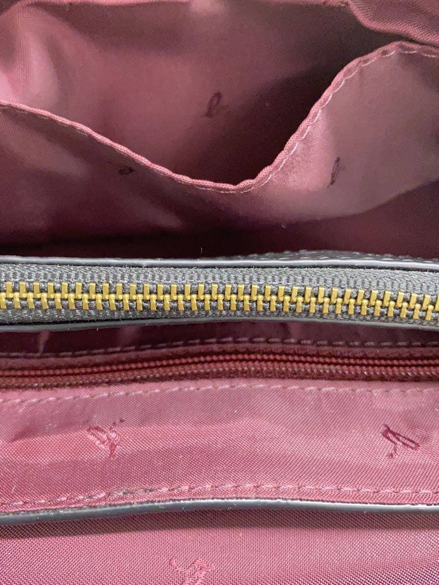 agnes b.the b Shoulder Bag Cowhide BLK Solid IS12C-05 6