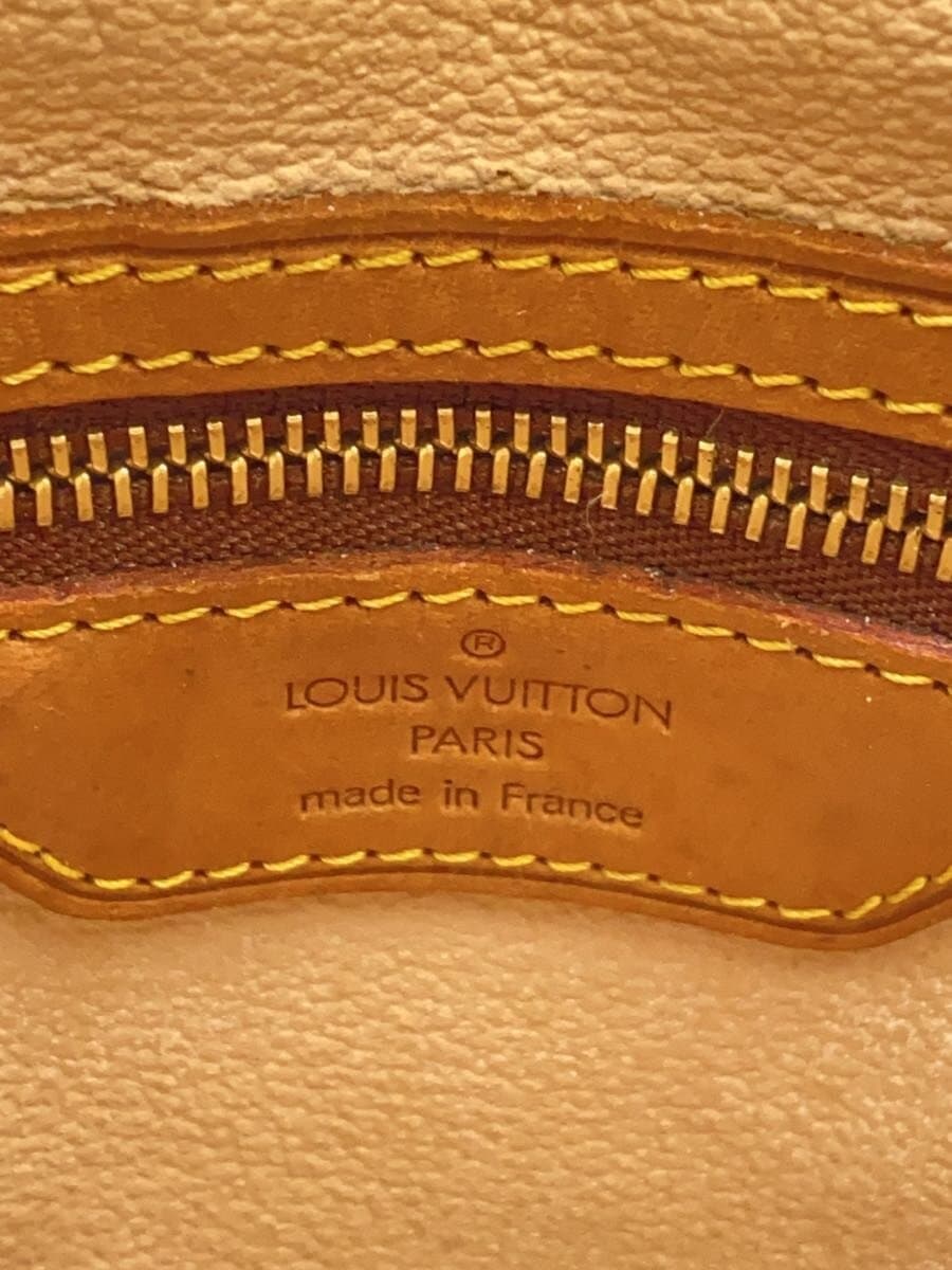 LOUIS VUITTON Petit Bucket_Monogram Canvas PVC BRW 5