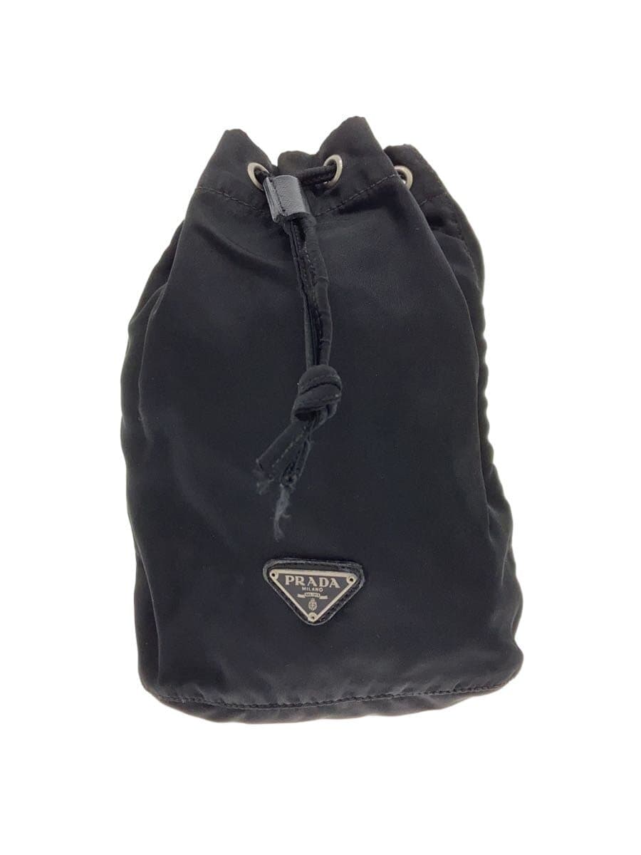 PRADA Handbag Nylon BLK